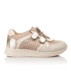 Детские кросівки Woopy Fashion бежевые для девочек натуральный нубук размер 21-21 (10022) Фото 4