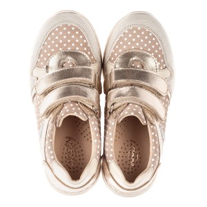 Детские кросівки Woopy Fashion бежевые для девочек натуральный нубук размер 21-21 (10022) Фото 5