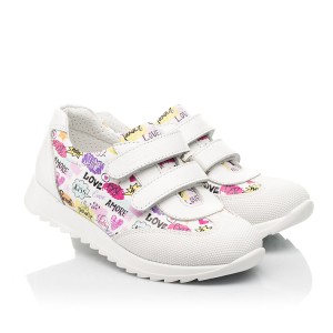 Детские кросівки Woopy Fashion разноцветные для девочек натуральная кожа размер 22-24 (10025) Фото 1