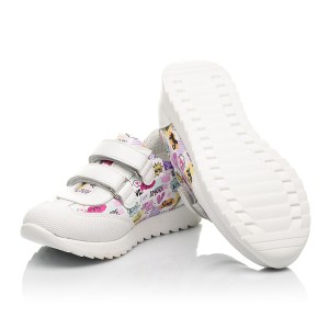 Детские кросівки Woopy Fashion разноцветные для девочек натуральная кожа размер 22-24 (10025) Фото 2