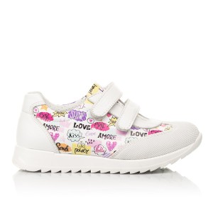 Детские кросівки Woopy Fashion разноцветные для девочек натуральная кожа размер 22-24 (10025) Фото 4