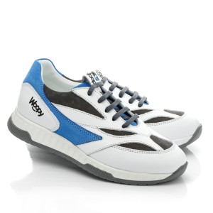 Детские кросівки Woopy Fashion белые для девочек натуральная кожа, нубук размер 34-39 (10083) Фото 1