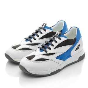 Детские кросівки Woopy Fashion белые для девочек натуральная кожа, нубук размер 34-39 (10083) Фото 3