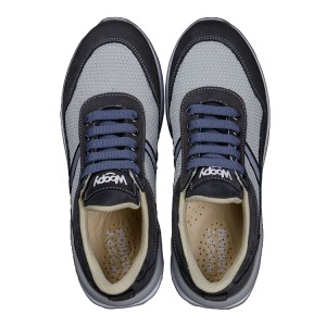 Детские кросівки Woopy Fashion серые для мальчиков натуральный нубук и искусственный материал размер 29-33 (10096) Фото 5