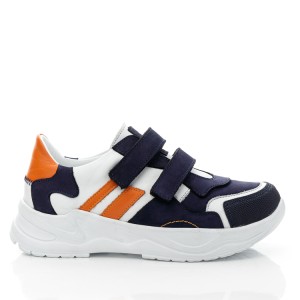 Детские кросівки Woopy Fashion разноцветные для мальчиков натуральная кожа, нубук размер 30-30 (10108) Фото 4