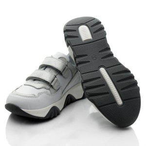 Детские кросівки Woopy Fashion белые для девочек натуральная кожа и нубук размер 31-31 (10241) Фото 2