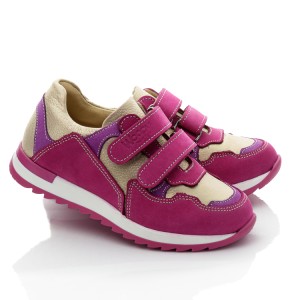 Детские кросівки Woopy Fashion разноцветные для девочек натуральный нубук размер 25-25 (10243) Фото 1