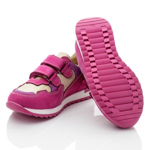 Детские кросівки Woopy Fashion разноцветные для девочек натуральный нубук размер 25-25 (10243) Фото 2