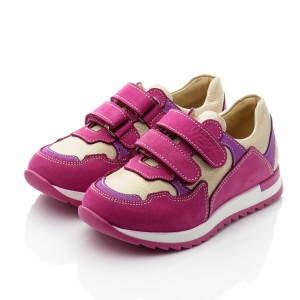 Детские кросівки Woopy Fashion разноцветные для девочек натуральный нубук размер 25-25 (10243) Фото 3