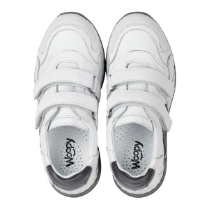 Детские кросівки Woopy Fashion белые для мальчиков натуральная кожа размер 28-36 (10261) Фото 3