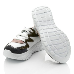 Детские кросівки Woopy Fashion разноцветные для девочек натуральная кожа и нубук размер 33-40 (10262) Фото 2