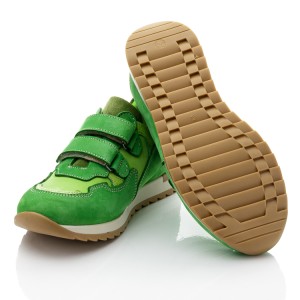 Детские кросівки Woopy Fashion зеленые для девочек натуральный нубук размер 29-31 (10263) Фото 2