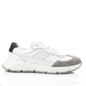 Детские кросівки Papi белые,серые для девочек  натуральная кожа, замша размер 37-40 (10432) Фото 4