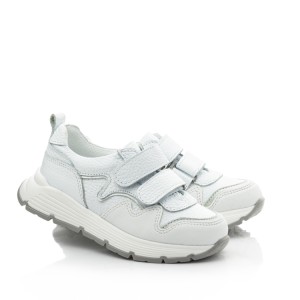 Детские кросівки Papi белые для девочек натуральная кожа размер 23-40 (10444) Фото 1