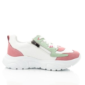 Детские кросівки Papi разноцветные для девочек натуральная кожа и нубук размер 32-39 (10445) Фото 5