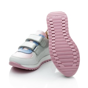 Детские кросівки Papi розовые для девочек натуральная кожа / натуральный нубук размер 20-31 (10475) Фото 2