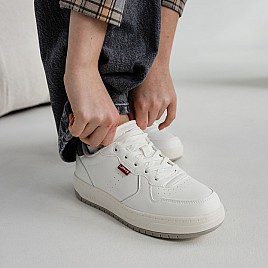 Купить детские кеды Levi's белые для мальчика, материал полиуритан, размеры 37-39, артикул 10616, фото 5 — Kinder Moda