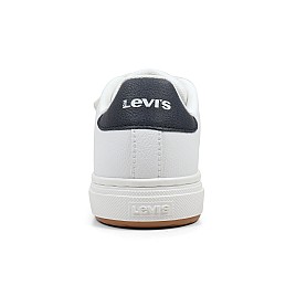 Купить детские кеды Levi's белые для мальчика, материал полиуритан, размеры 28-35, артикул 10617, фото 3 — Kinder Moda