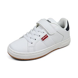 Купить детские кеды Levi's белые для мальчика, материал полиуритан, размеры 28-35, артикул 10617, фото 5 — Kinder Moda