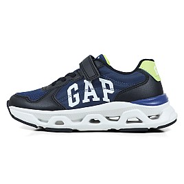 Купить детские кроссовки Gap синие для мальчика, материал современный текстиль / сетка, размеры 30-35, артикул 10624, фото 2 — Kinder Moda