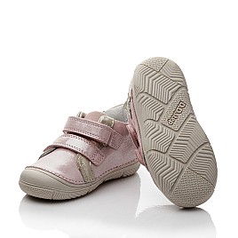 Купить детские кроссовки (barefoot) D.D. Step розовые для девочки, материал натуральный нубук, размеры 21-31, артикул 10637, фото 2 — Kinder Moda